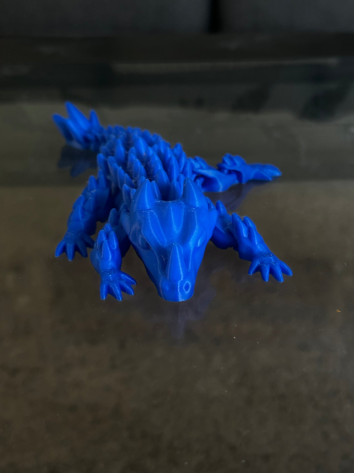 3D Printed - Flexible lizard Toy