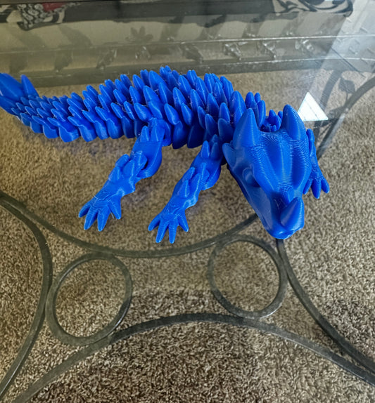 3D Printed - Flexible lizard Toy