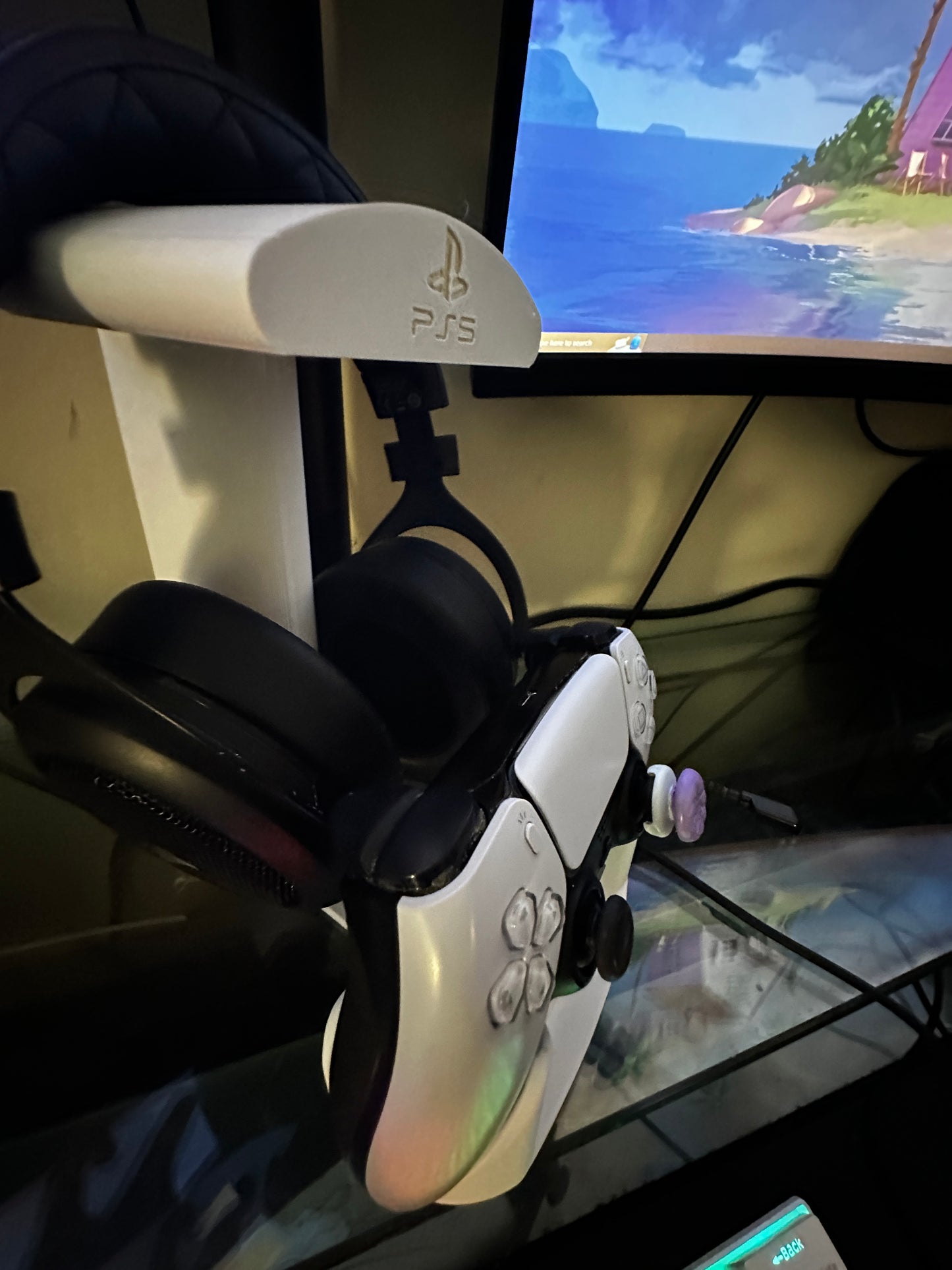 PS5/4 Controller+Headset holder